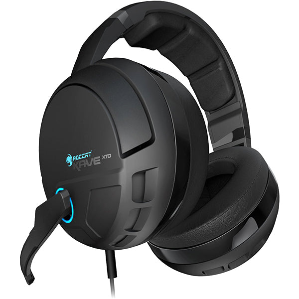 ROCCAT Kave XTD 5.1 Digital - Premium 5.1 Surround Headset with USB Remote & Sound Card【ROC-14-160-AS】