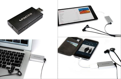 mDSD ブラック (ハイレゾ対応USB DAC AMP)