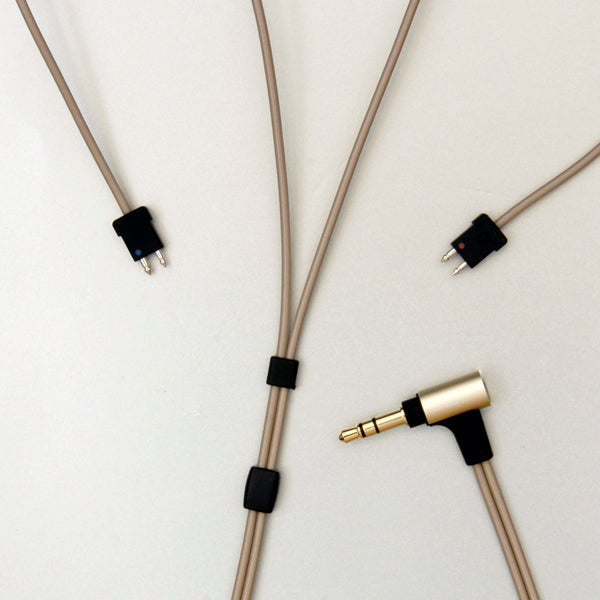 02シリーズ 3.5ステレオプラグ-2pin (FitEar)(L/R)【iect_02_ub3f_120】