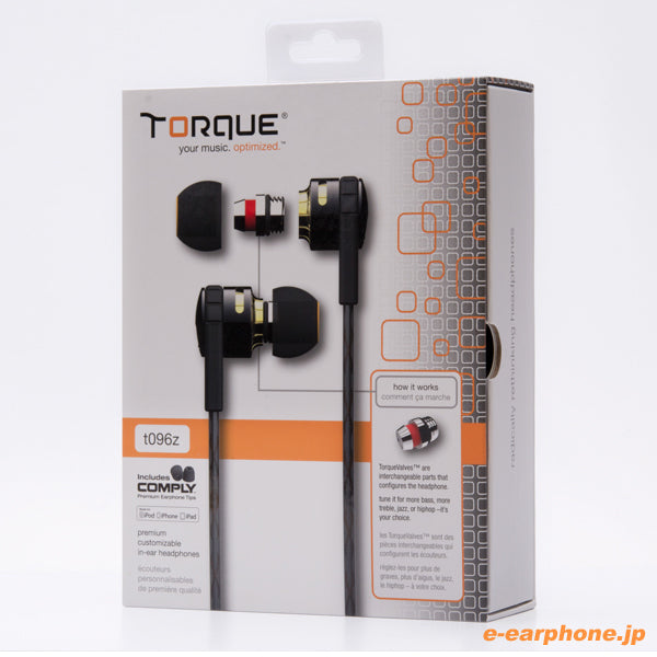 Torque t096z イヤホン TORQUE t096z – e☆イヤホン