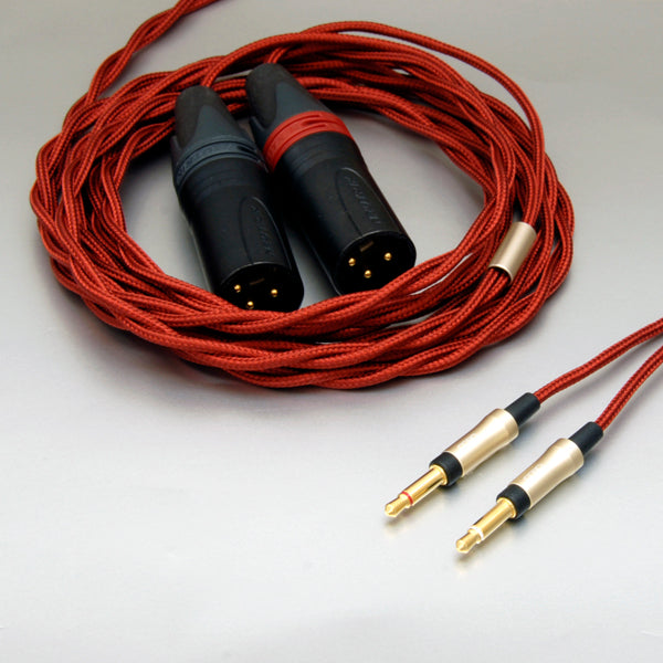 3pin XLRプラグ(L/R)-3.5モノプラグ(L/R)【hpct_03_blwx3】