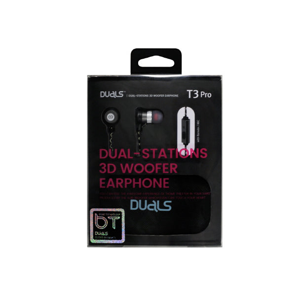3D Woofer earphone T3 Pro
