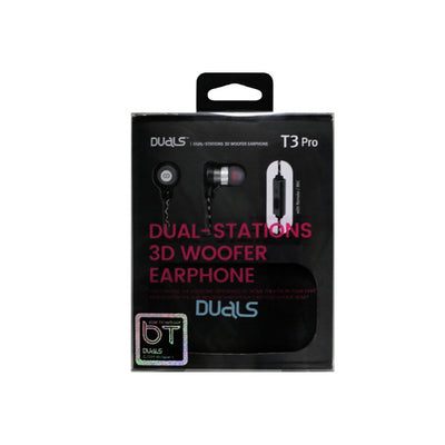 3D Woofer earphone T3 Pro