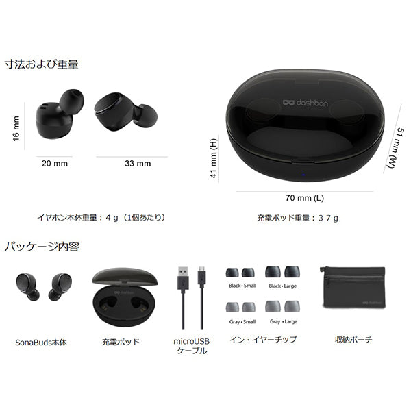 sonabuds　TWS-H3
