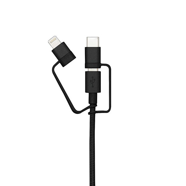 Micro USB・Lightning・Type C 3形状一体型ケーブル【CS-CB-3IN1】