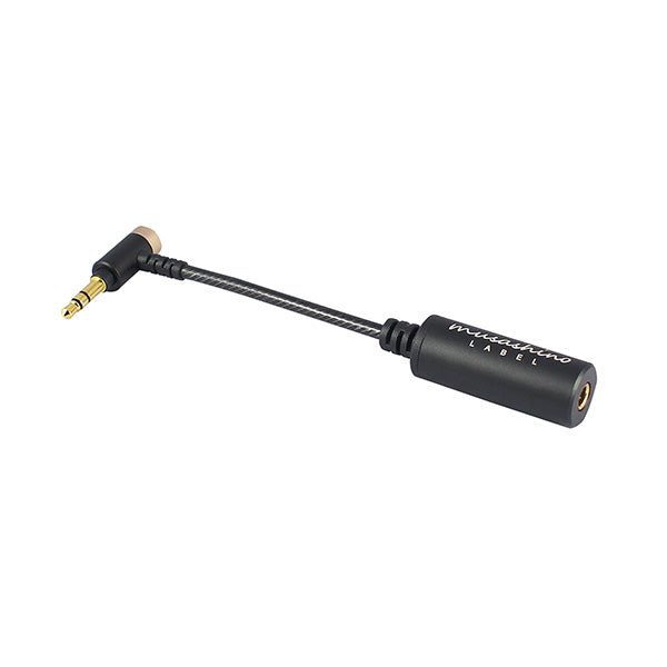 4.4mm5極バランスメスプラグ→3.5㎜3極アンバランスL字プラグ変換ケーブル 【CP-3544P1/CB】
