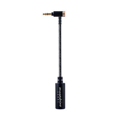 4.4mm5極バランスメスプラグ→3.5㎜3極アンバランスL字プラグ変換ケーブル 【CP-3544P1/CB】
