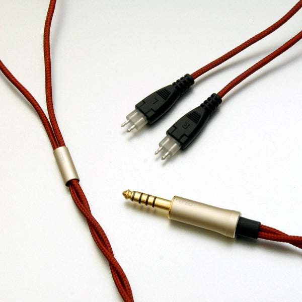 HD650用 4.4 5極プラグ-2pin(L/R)【hpct_03_bl4p_120】