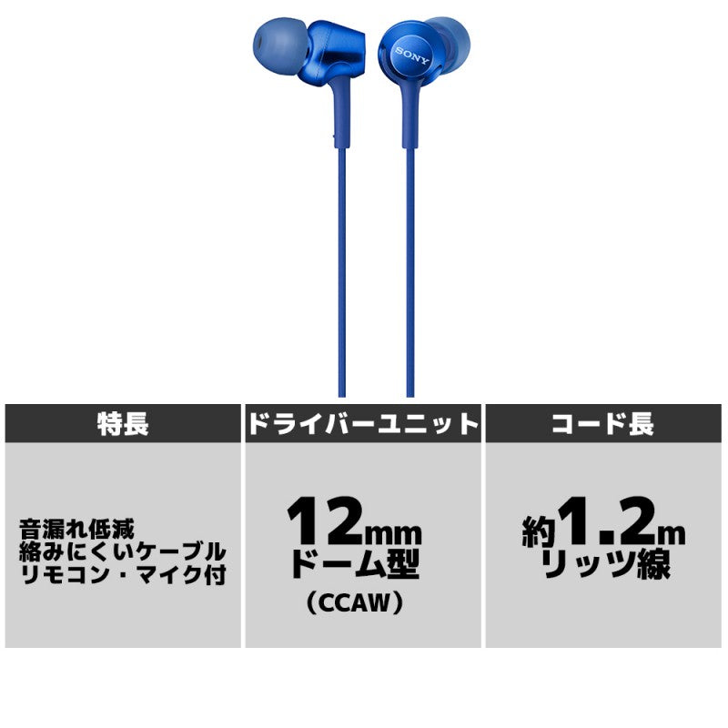 SONY MDR-EX255AP – e☆イヤホン