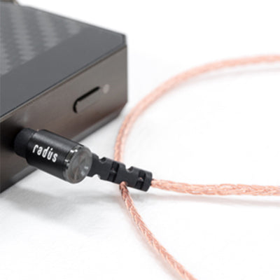 HC-MCC25K φ2.5mm バランス接続 単結晶銅導体 MMCXケーブル