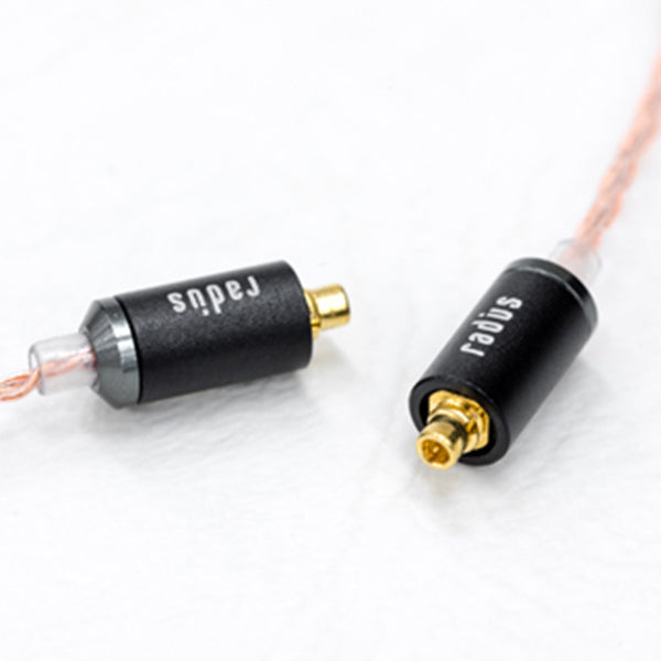radius HC-MCC25K φ2.5mm バランス接続 単結晶銅導体 MMCXケーブル – e