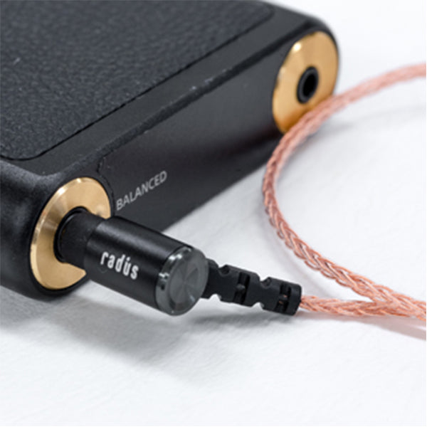 HC-MCC35K φ3.5mm アンバランス接続 単結晶銅導体 MMCXケーブル