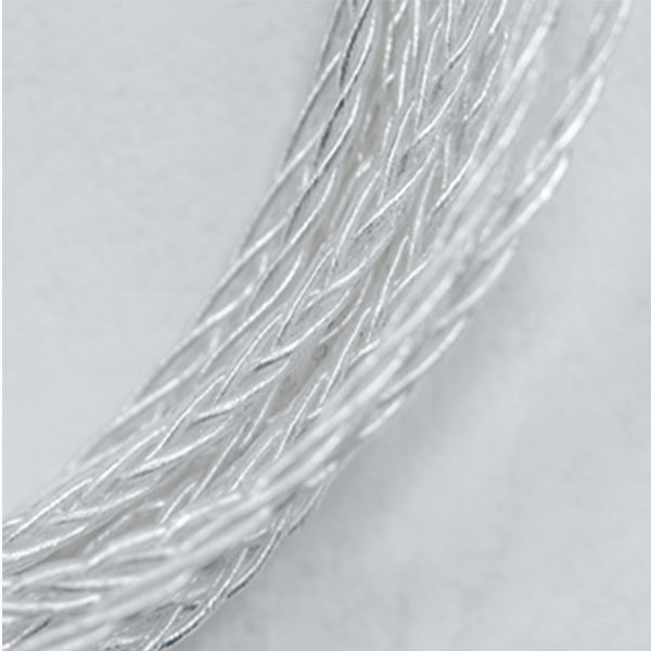 HC-SPC25K φ2.5mm バランス接続 銀メッキ単結晶銅導体 MMCXケーブル
