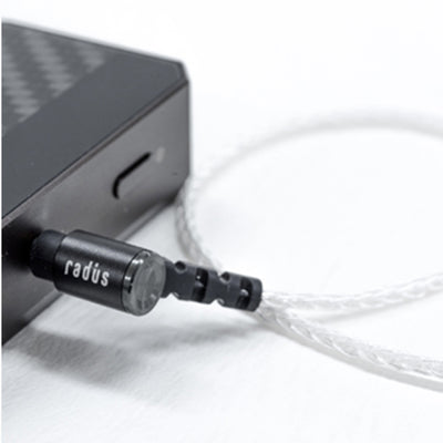 HC-SPC25K φ2.5mm バランス接続 銀メッキ単結晶銅導体 MMCXケーブル