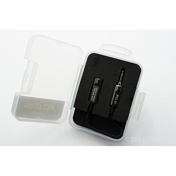 3.5mm 4極オス - 2.5mm 4極メス 変換ケーブル