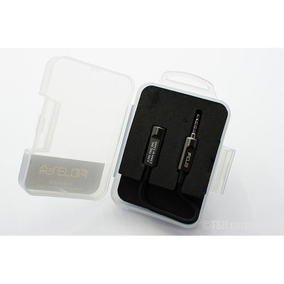 3.5mm 4極オス - 2.5mm 4極メス 変換ケーブル