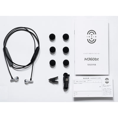 INAIR M360bt【インエアー方式Bluetoothイヤースピーカー】