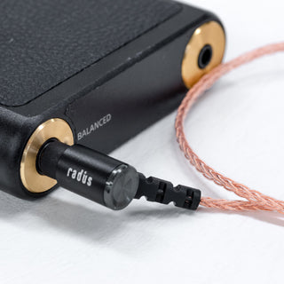単結晶銅導体 2PIN-φ4.4mm 5極ケーブル 【HC-2MCC44K】