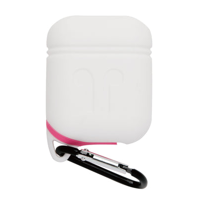 半防水ツートーンAirpodsケース カラビナ付き