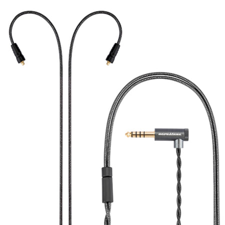 Acoustune ARC33 シルバーコートハイブリッドケーブル MMCX-4.4