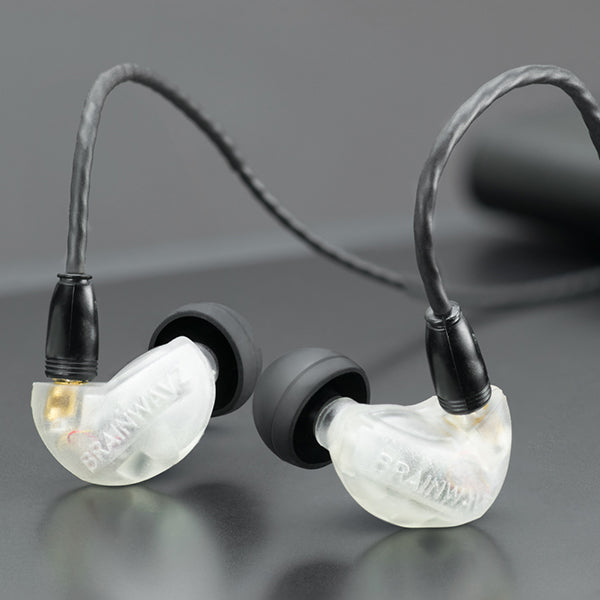 クワッドバランスドアーマチュア搭載 耳掛け式イヤホン B400 フロスティ BRAINWAVZ B400 フロスティ – e☆イヤホン