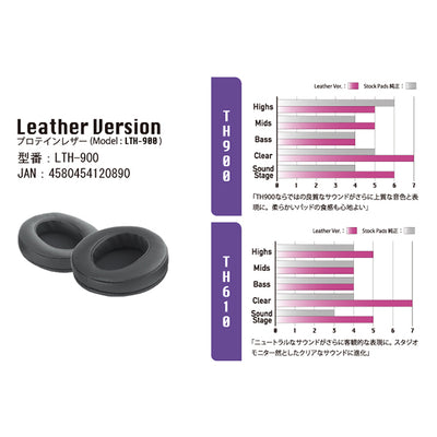 YAXI Comfort レザー (Fostex TH900/610用イヤーパッド)