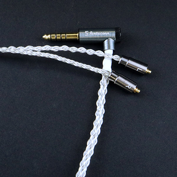 MMCX-4.4mm5極L型ケーブル 【NBB1-14-002-12】