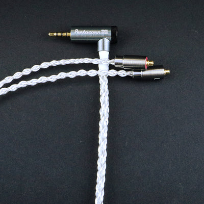MMCX-2.5mm4極L型ケーブル 【NBB1-12-002-12】