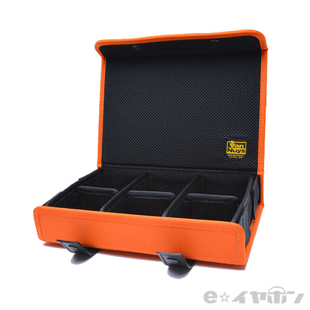 バンナイズ 簡単に仕切の位置が変えられる イヤホンケース／6個用-Ver