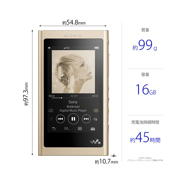【美品】ソニー ウォークマン NW−A55HN（イヤホンなし） 美品】ソニー ウォークマン NW−A55HN（イヤホンなし） 美品