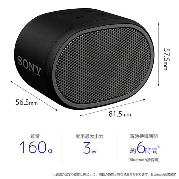 SONY SRS-XB01 – e☆イヤホン