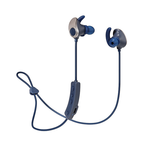 【新品】ワイヤレスヘッドホン ATH-SPORT90BT コールドネイビー色 audio-technica ATH-SPORT90BT – e☆イヤホン