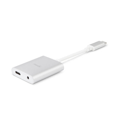 USB-C Digital Audio Adapter with Charging 【mo-ucauc2-sv】