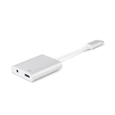 USB-C Digital Audio Adapter with Charging 【mo-ucauc2-sv】