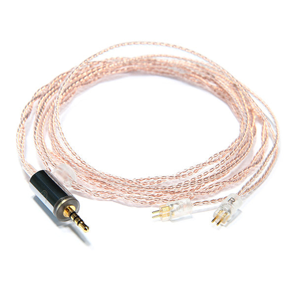 2Dual OFC ケーブル 2.5mm 4極-2pin 0.78mm