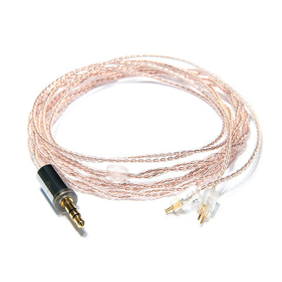 2Dual OFC ケーブル 3.5mm 3極-2pin 0.78mm
