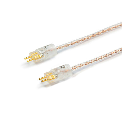 2Dual OFC ケーブル 3.5mm 3極-2pin 0.78mm