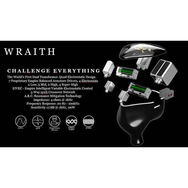 【美品】　Empire Ears Wraith (Universal fit) EMPIRE EARS Wraith (Universal fit) – e☆イヤホン