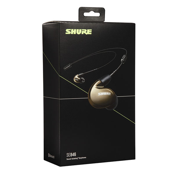 SHURE SE846 ワイヤレスイヤホン ゴールド SHURE SE846 – e☆イヤホン