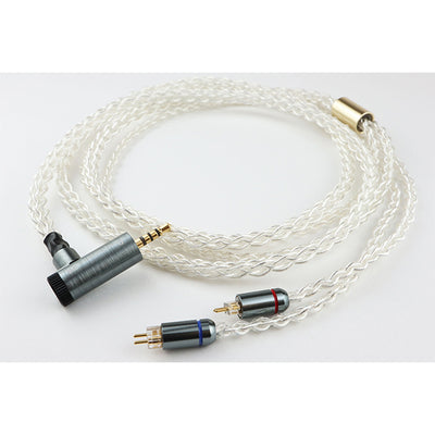 IEM2Pin-2.5mm純銀ケーブル 【NBB1-12-104-12】