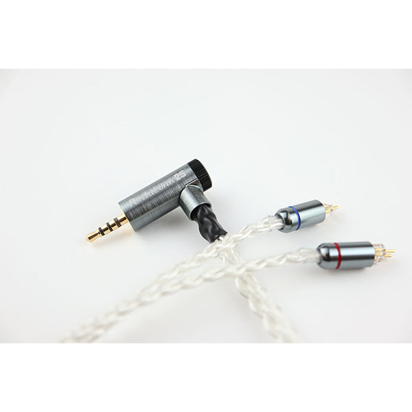 IEM2Pin-2.5mm純銀ケーブル 【NBB1-12-104-12】