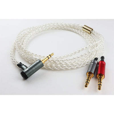 3.5mm×2-3.5mm純銀ケーブル 【NBB1-13-103-12】