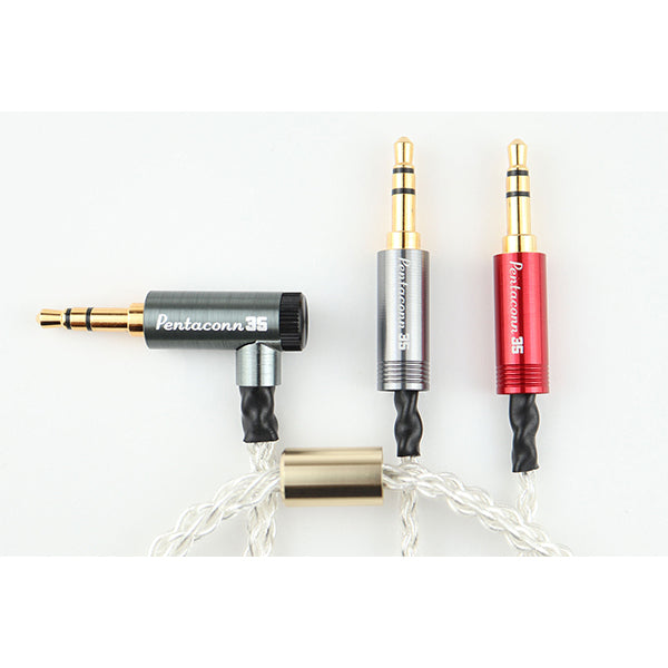 Pentaconn 3.5mm×2-3.5mm純銀ケーブル 【NBB1-13-103-12】 – e☆イヤホン
