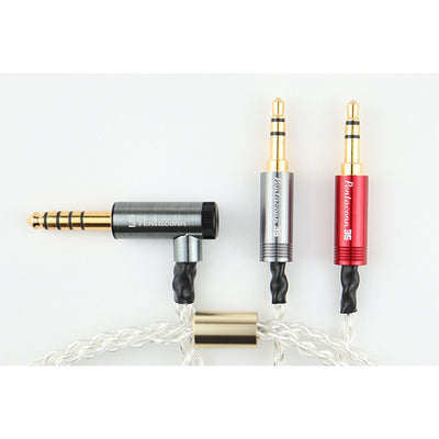 3.5mm×2-4.4mm純銀ケーブル 【NBB1-14-103-12】