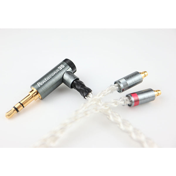 PENTACONN EARコネクター 3.5mm3極 純銀ケーブル【NBB1-13-101-12】