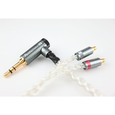 PENTACONN EARコネクター 3.5mm3極 純銀ケーブル【NBB1-13-101-12】