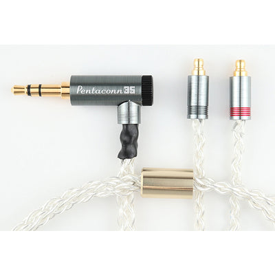 PENTACONN EARコネクター 3.5mm3極 純銀ケーブル【NBB1-13-101-12】