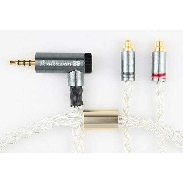 【アウトレット】PENTACONN EARコネクター 2.5mm4極 純銀ケーブル【NBB1-12-101-12】