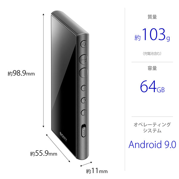 SONY NW-A107 – e☆イヤホン