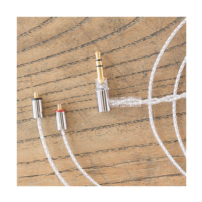 シルバーコートケーブル MMCX 3.5mm